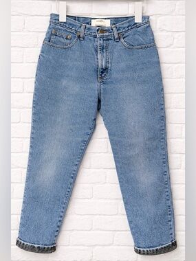 Vintage L.L. Bean forest themed Flannel Lined  Relaxed Fit jean